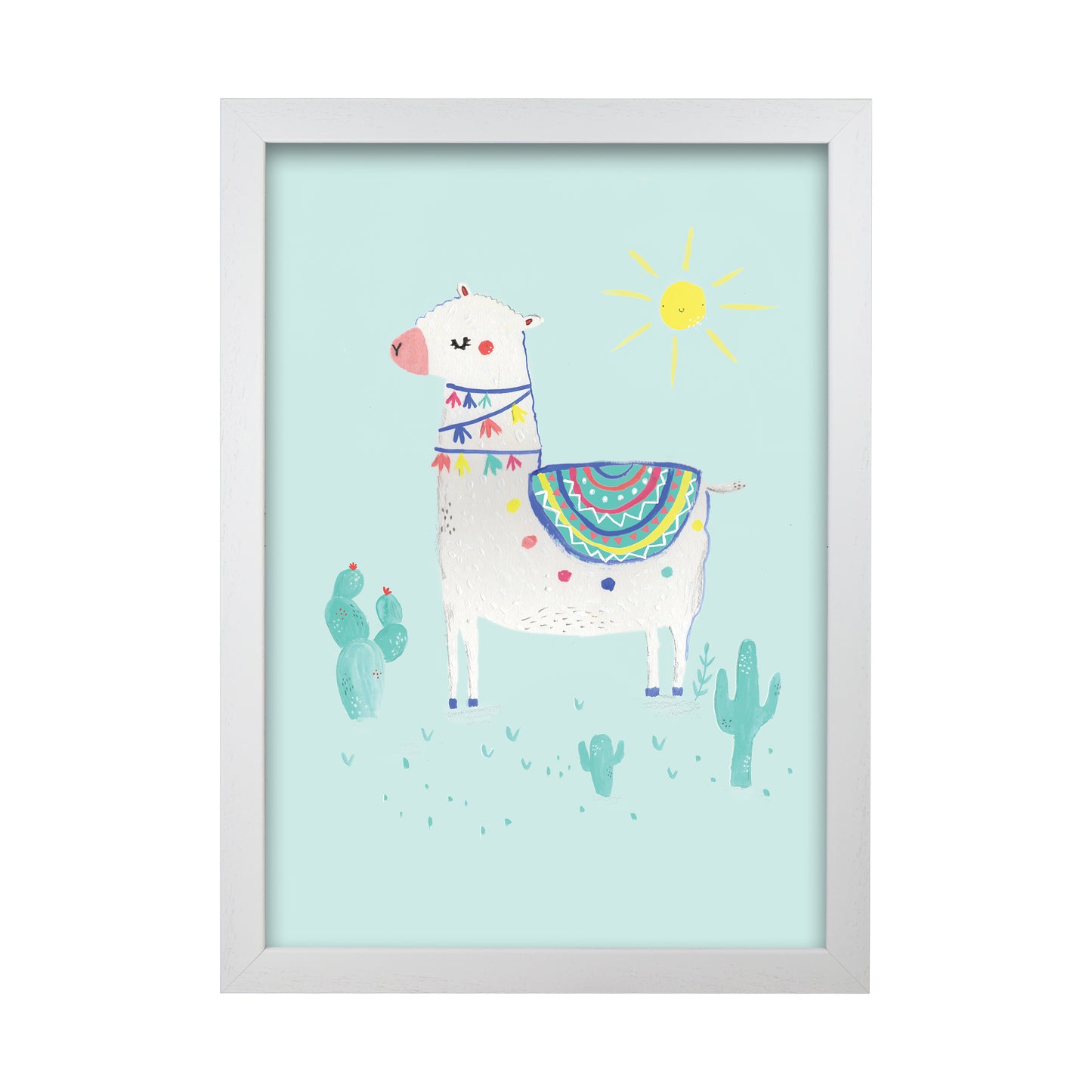 Laura Irwin Sunshime Llama A1 Oak with White Mount