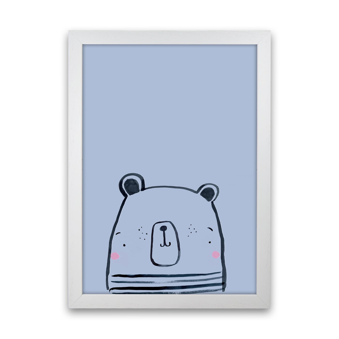 Polar Art Print by Laura Irwin White Grain