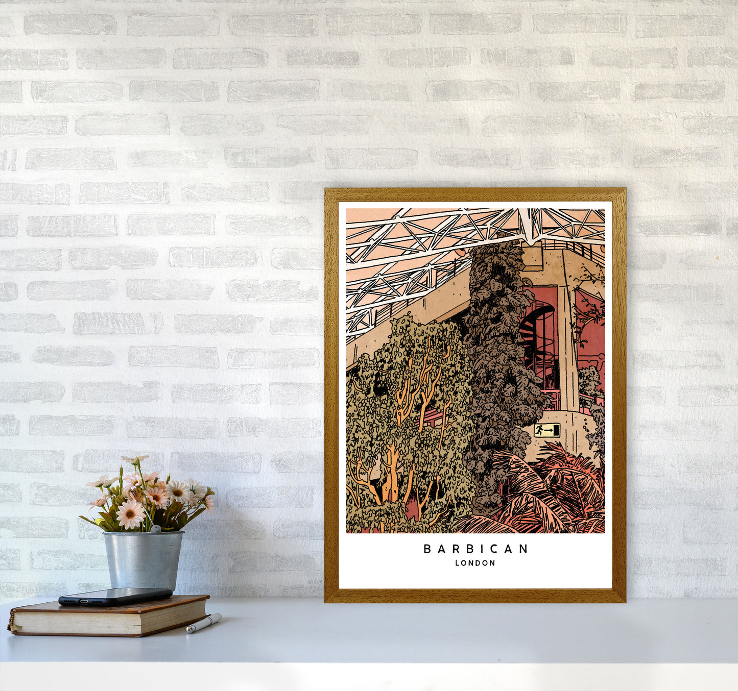 Barbican Art Print by Lucy Michelle A2 Print Only