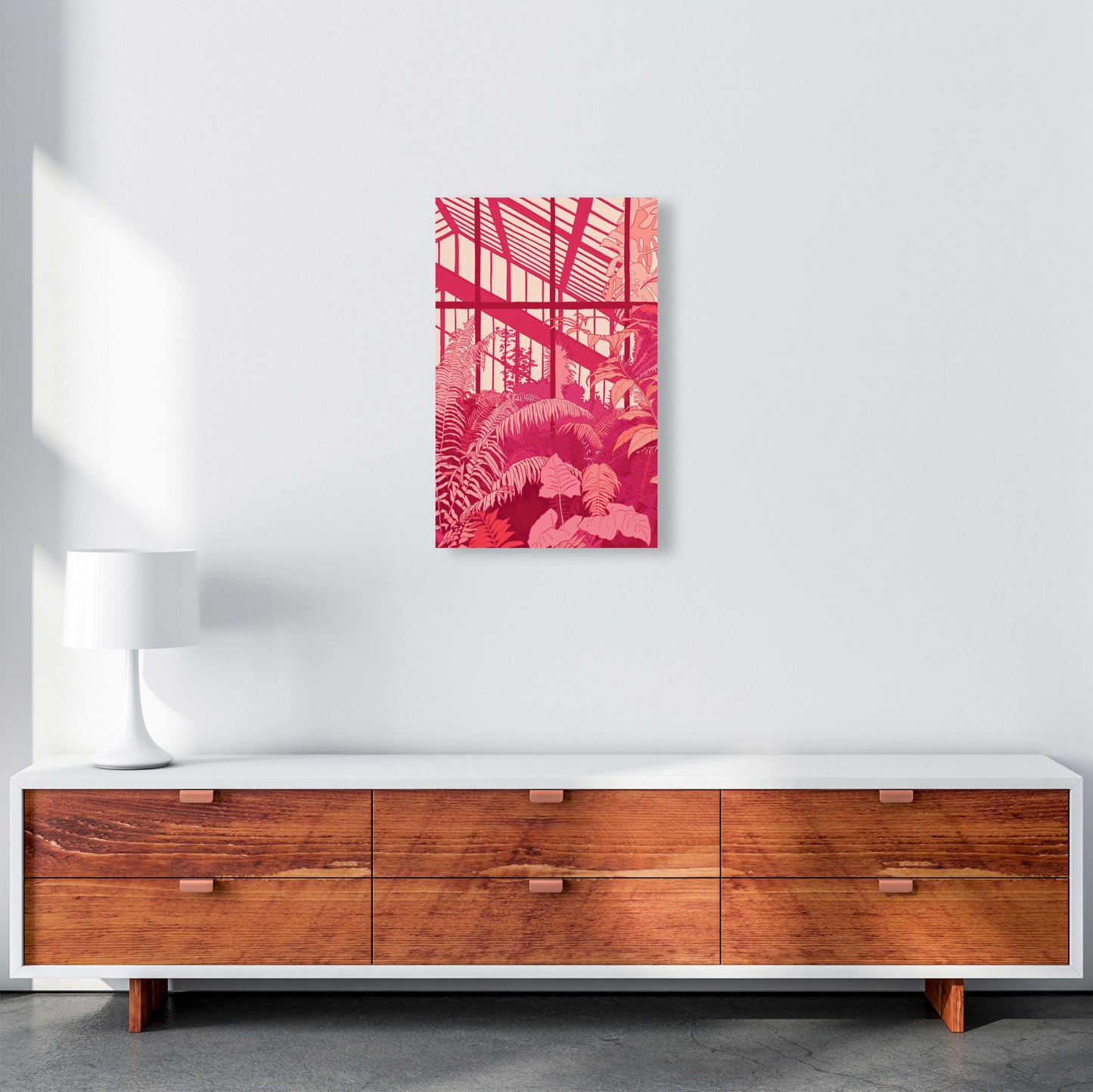Dramatic Art Print by Lucy Michelle A3 Canvas