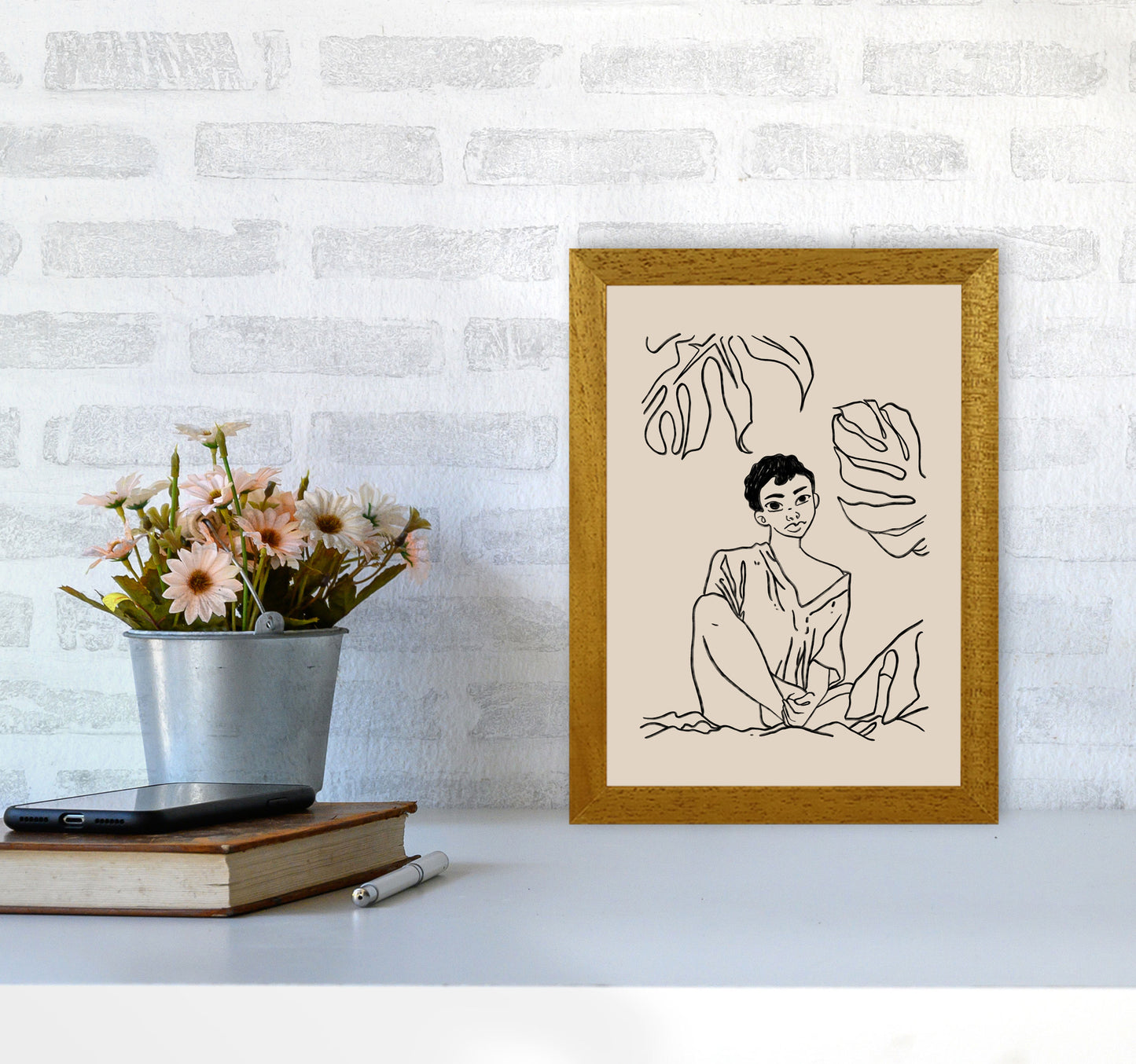 Sundays Art Print by Lucy Michelle A4 Print Only