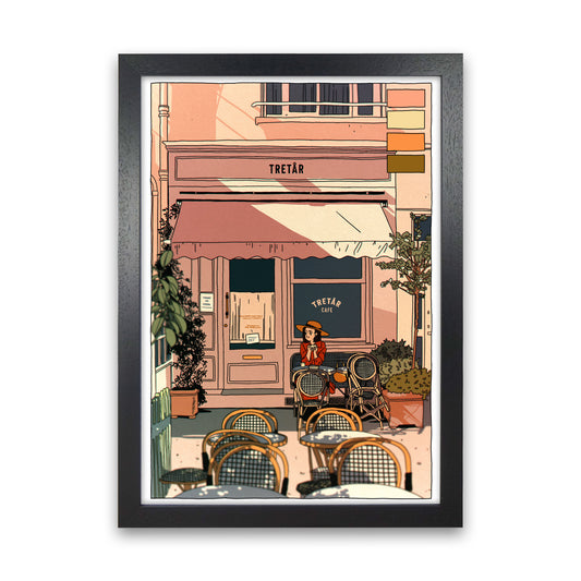 Tretar Art Print by Lucy Michelle Black Grain