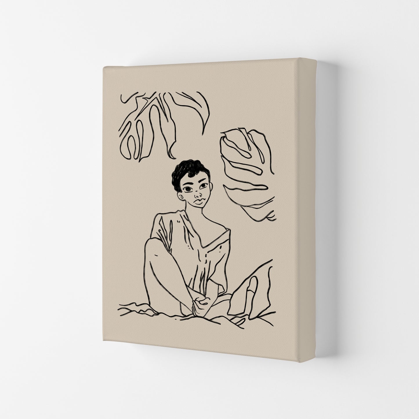 Sundays Art Print by Lucy Michelle Canvas