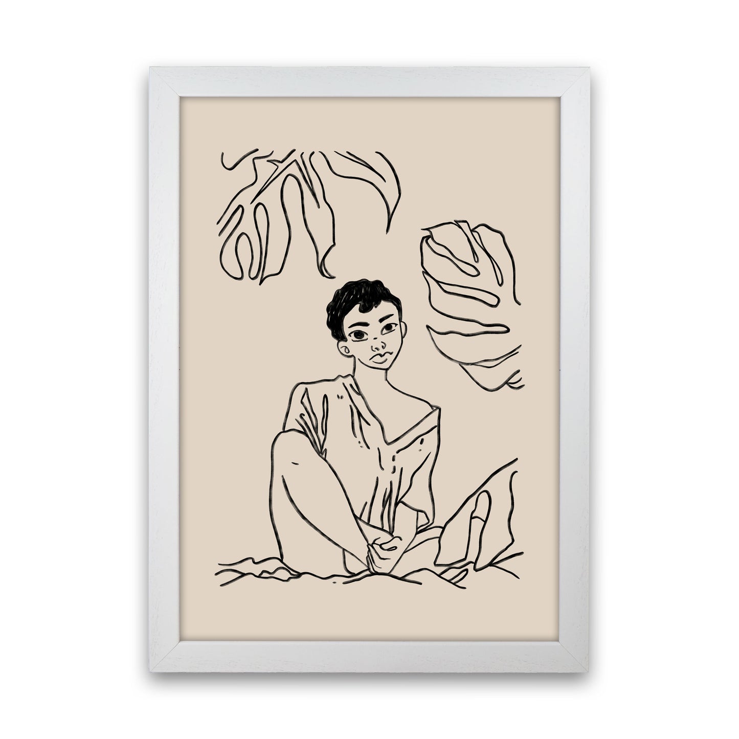 Sundays Art Print by Lucy Michelle White Grain