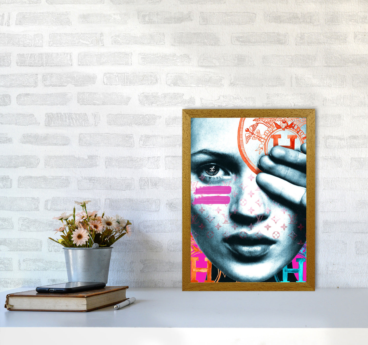 Runway Rebel Modern Fashion Print A3 Print Only