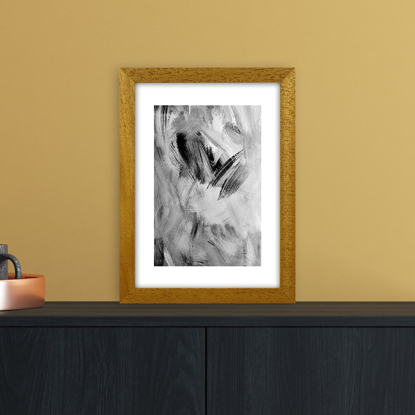 Painting Abstract Art Print by Nordic Creators A4 Print Only