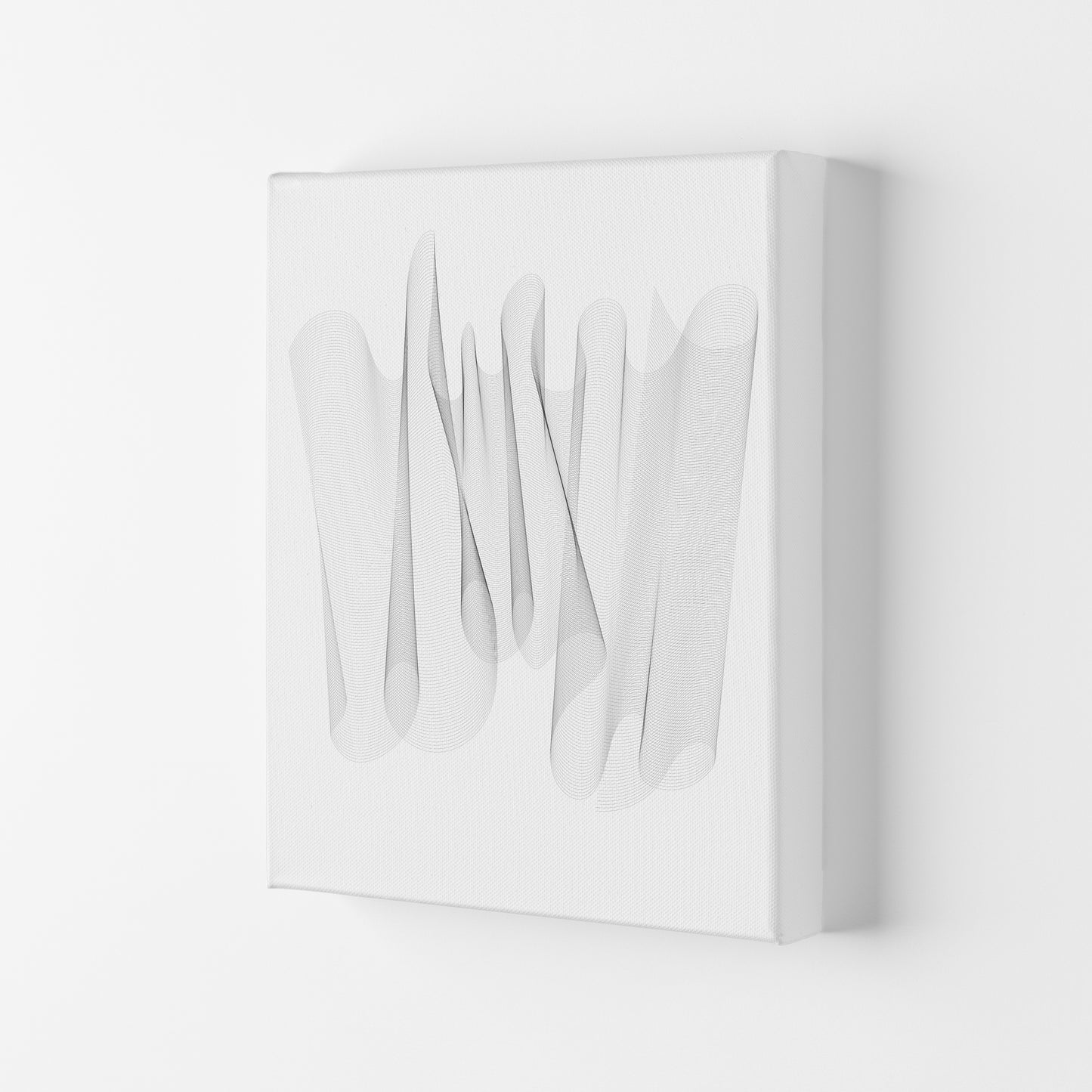 Sculpture II Abstract Art Print by Nordic Creators Canvas