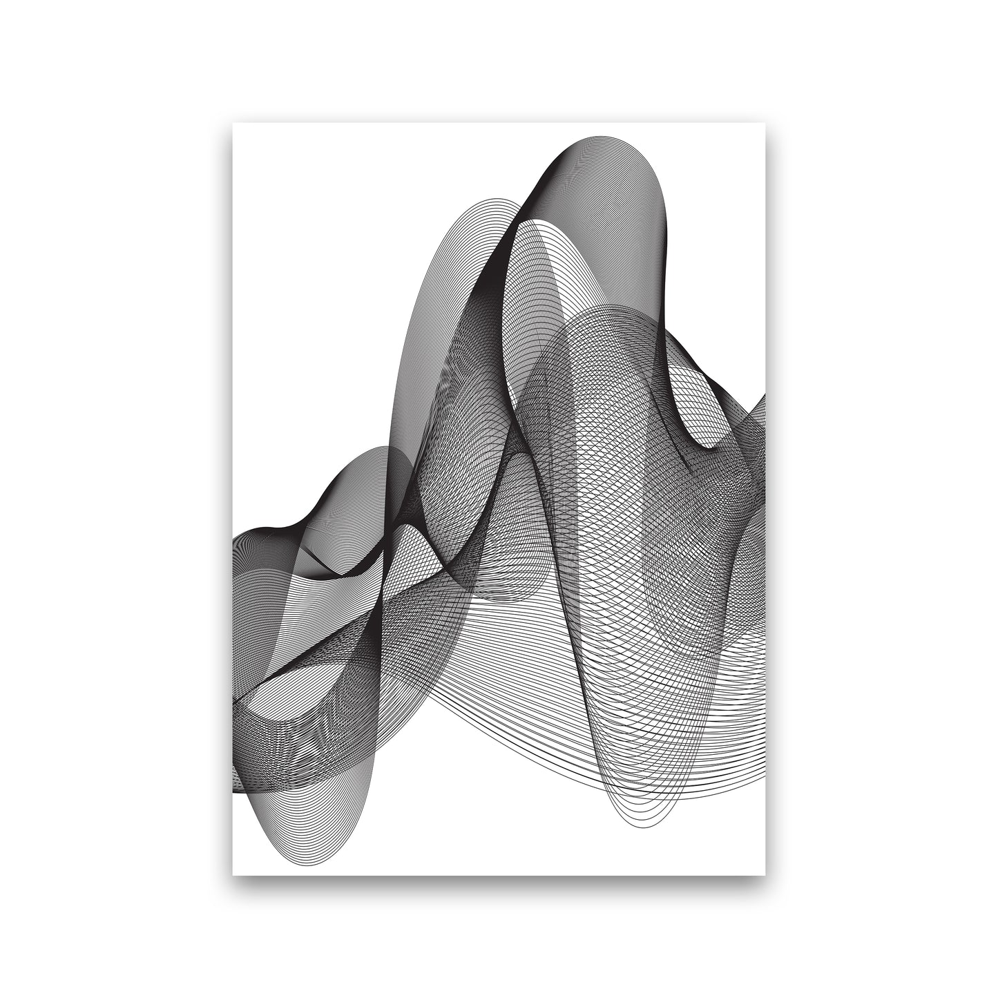 Graphic Abstract Art Print by Nordic Creators Print Only