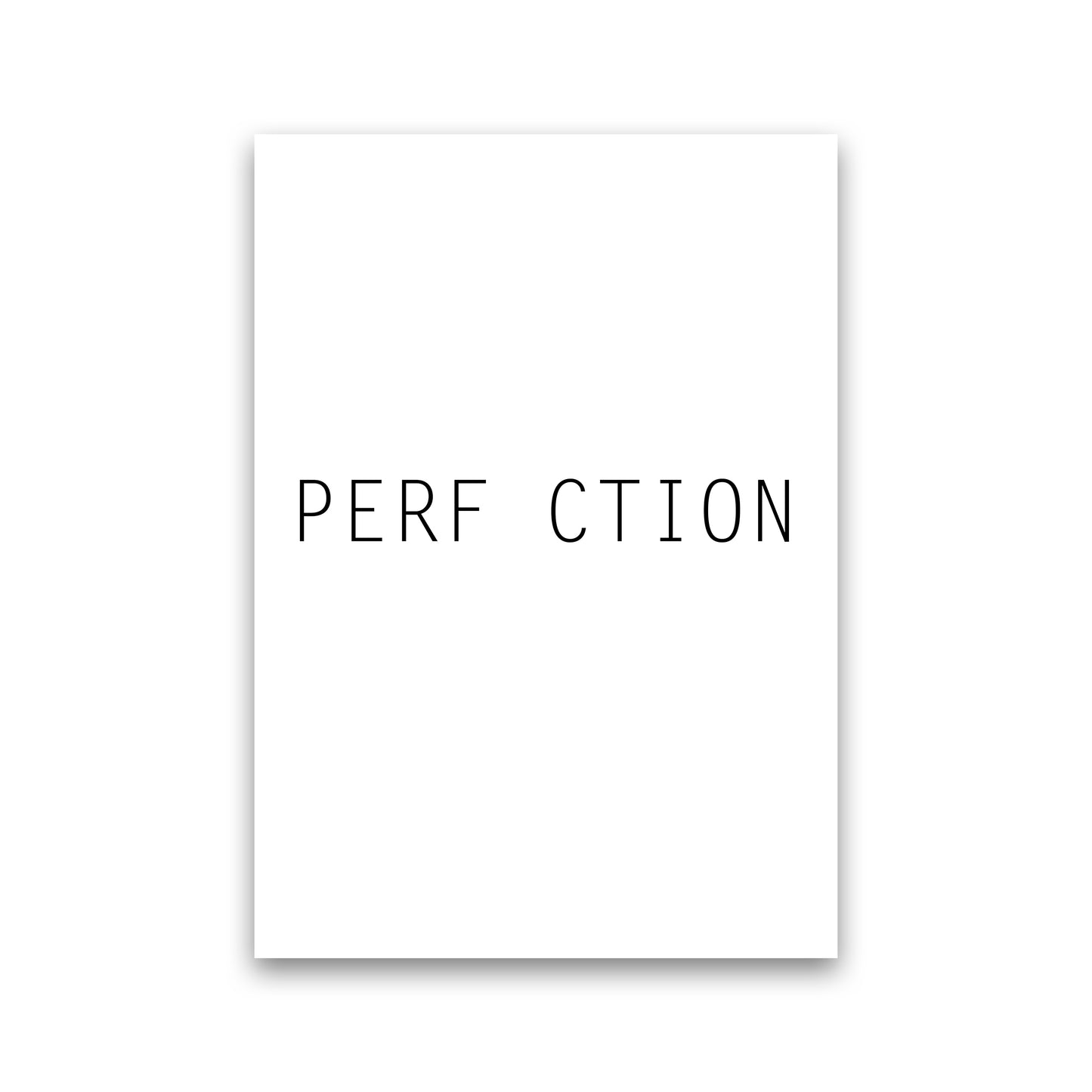 Perfection Abstract Art Print by Nordic Creators Print Only