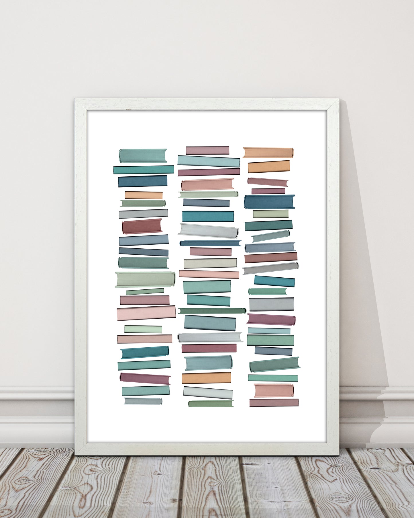 Books Pastel