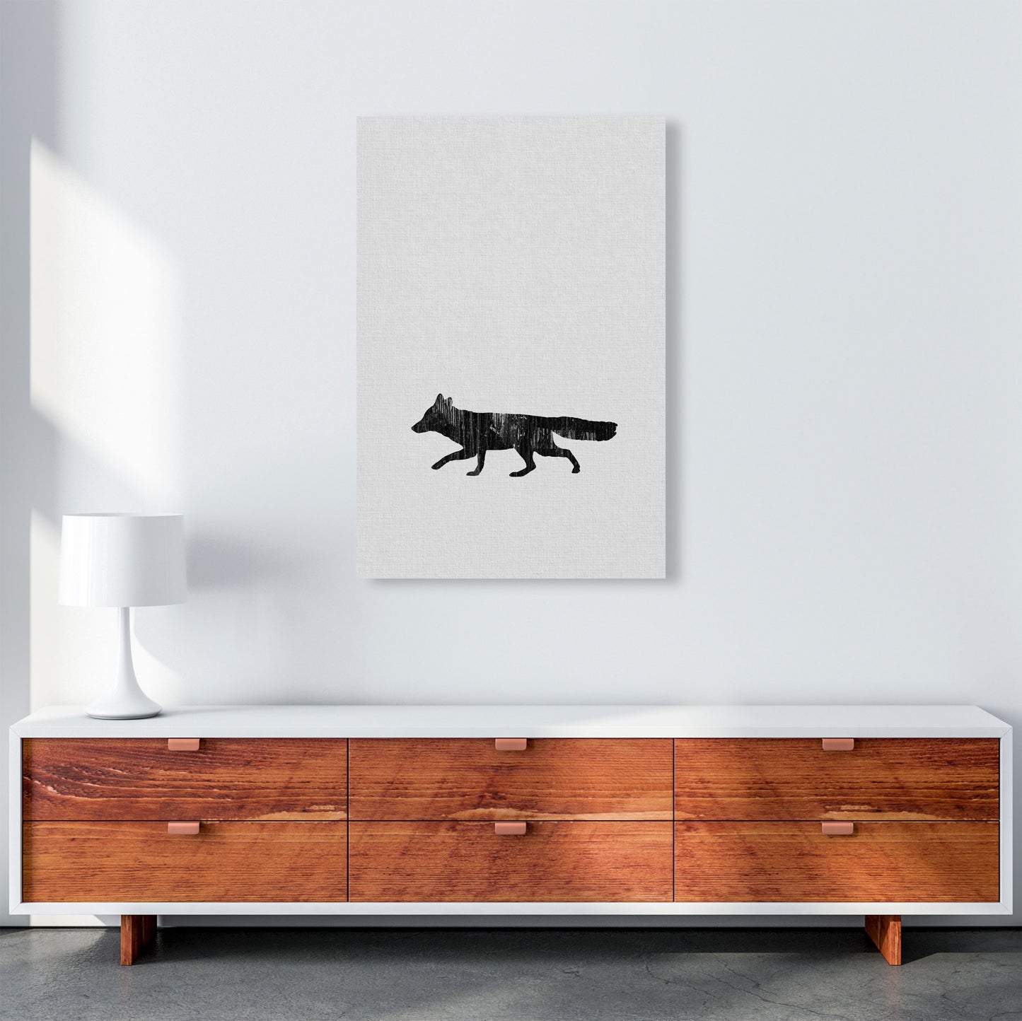 Fox Animal Art Print By Orara Studio Animal Art Print A1 Canvas