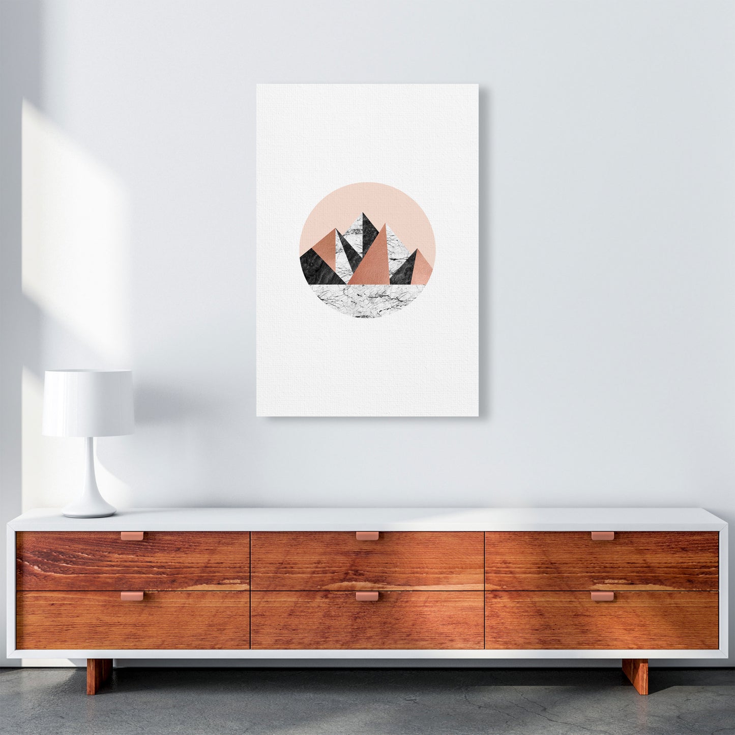 Geometric Landscape I Print By Orara Studio A1 Canvas