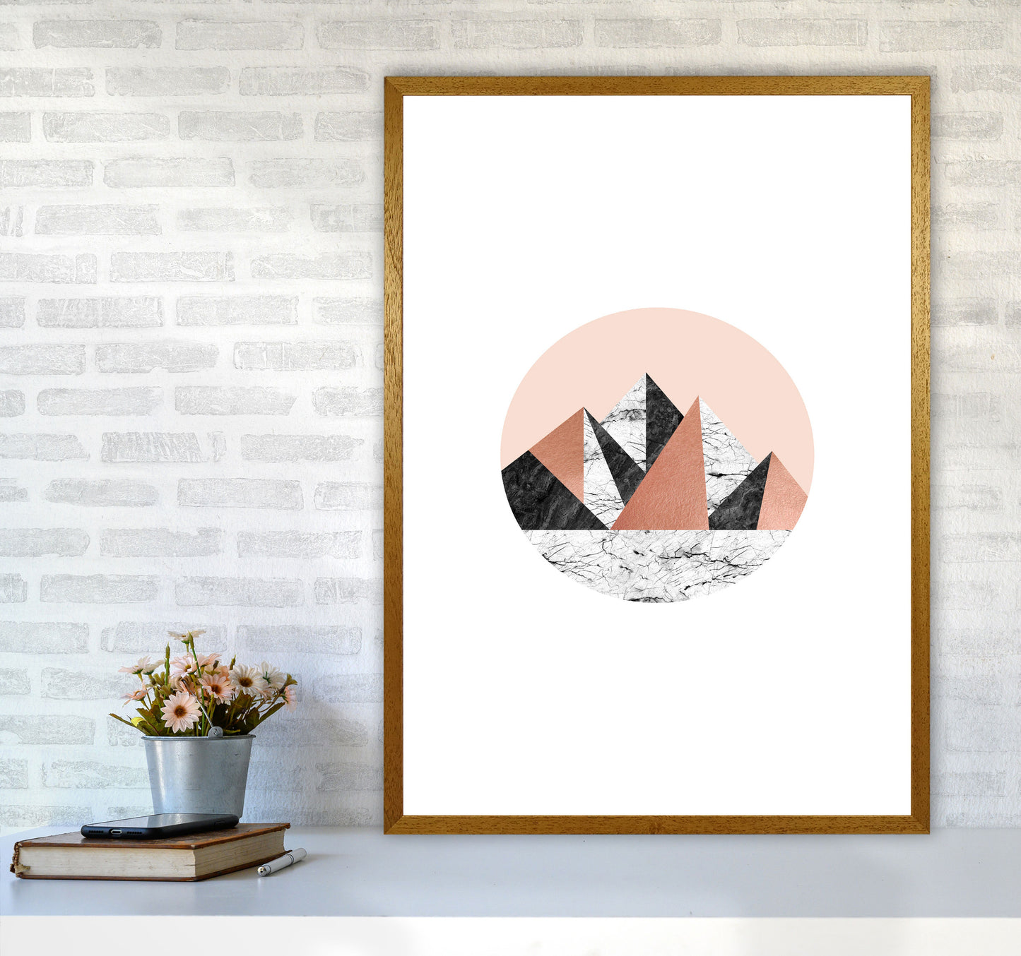Geometric Landscape I Print By Orara Studio A1 Print Only