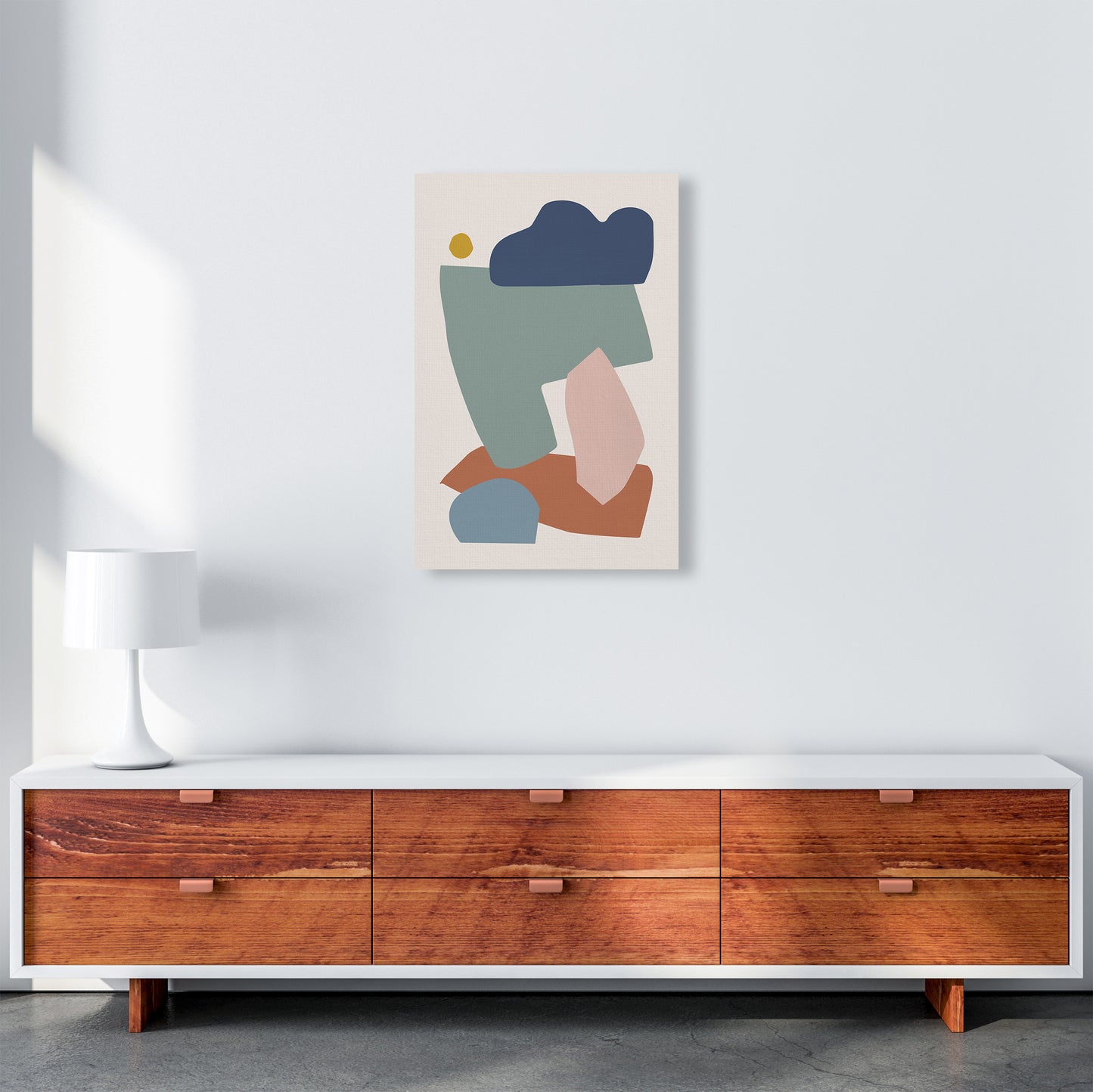 Collage Pastel I Art Print by Orara Studios A2 Canvas