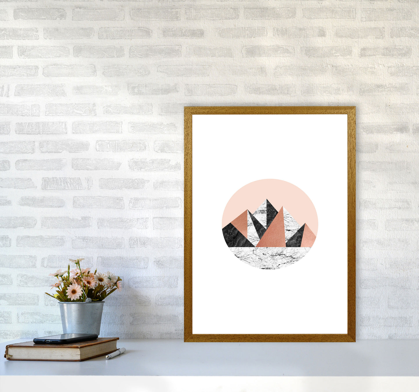 Geometric Landscape I Print By Orara Studio A2 Print Only