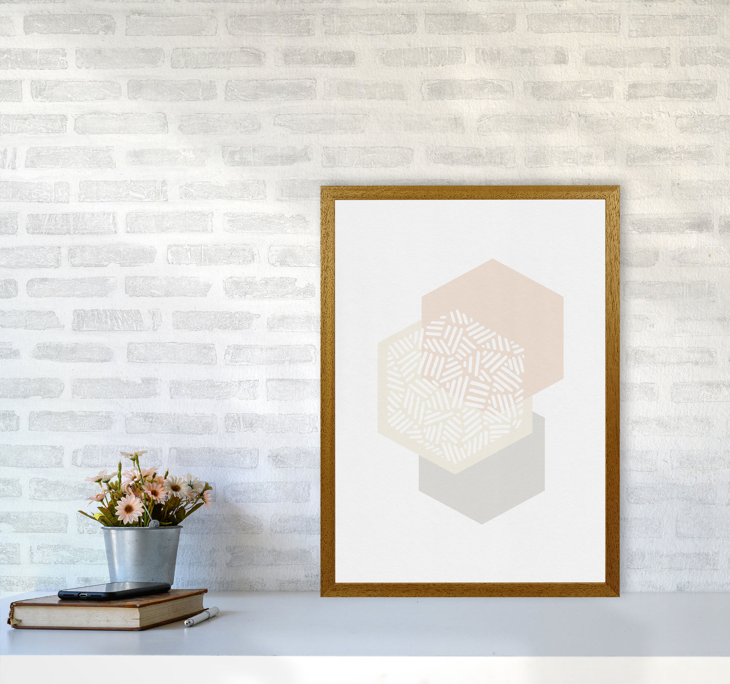 Minimalist Geometric I Print By Orara Studio A2 Print Only