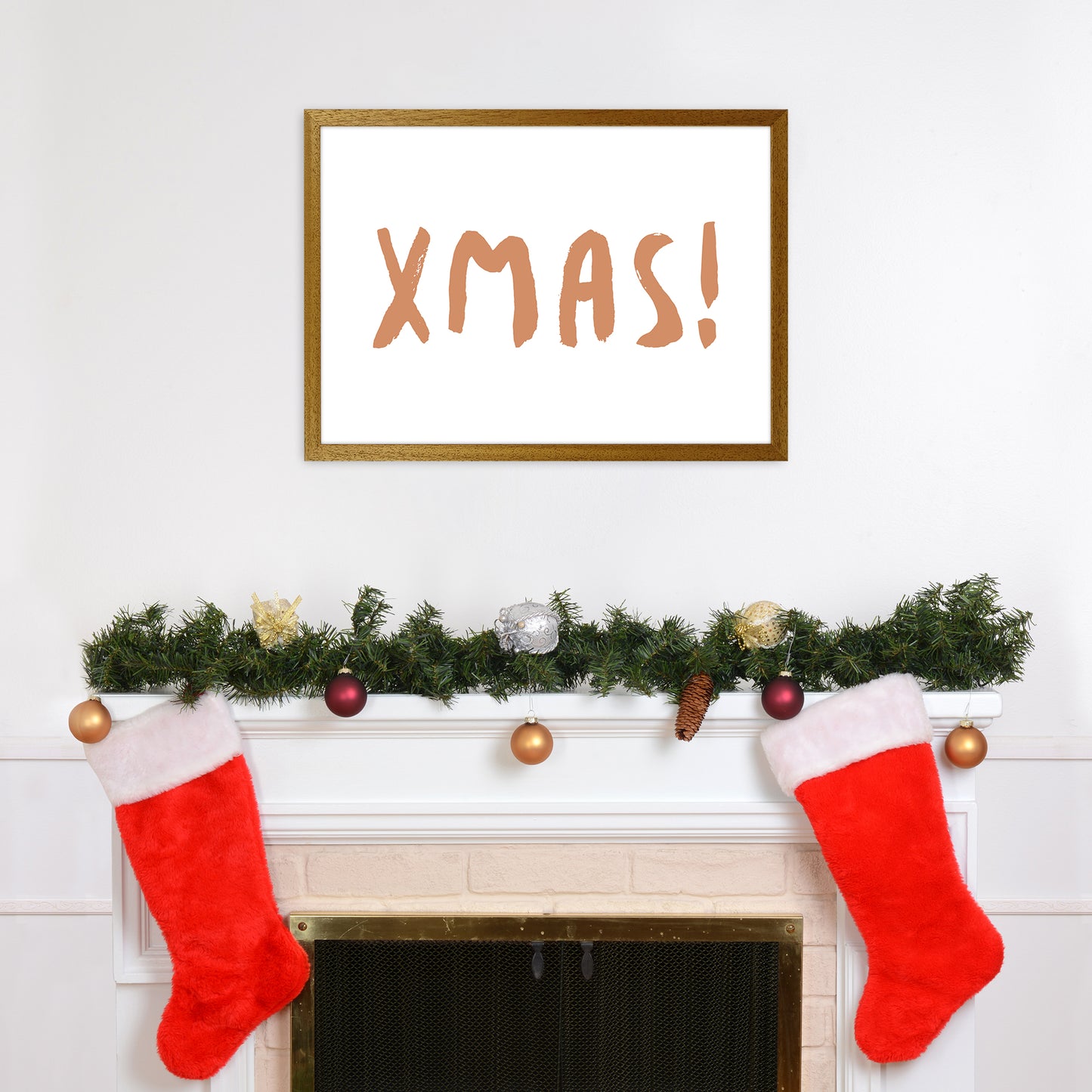 XMAS! Christmas Art Print by Orara Studio A2 Print Only