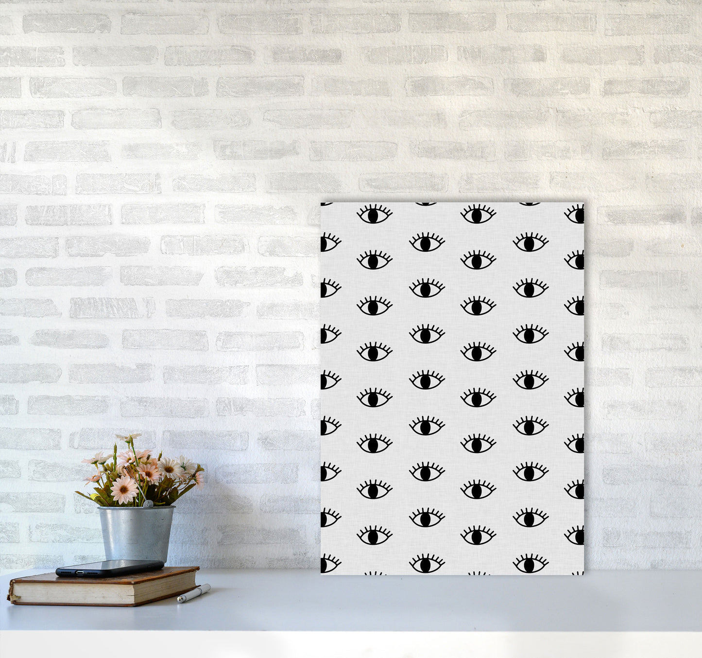 Eyes Open Print By Orara Studio A2 Black Frame