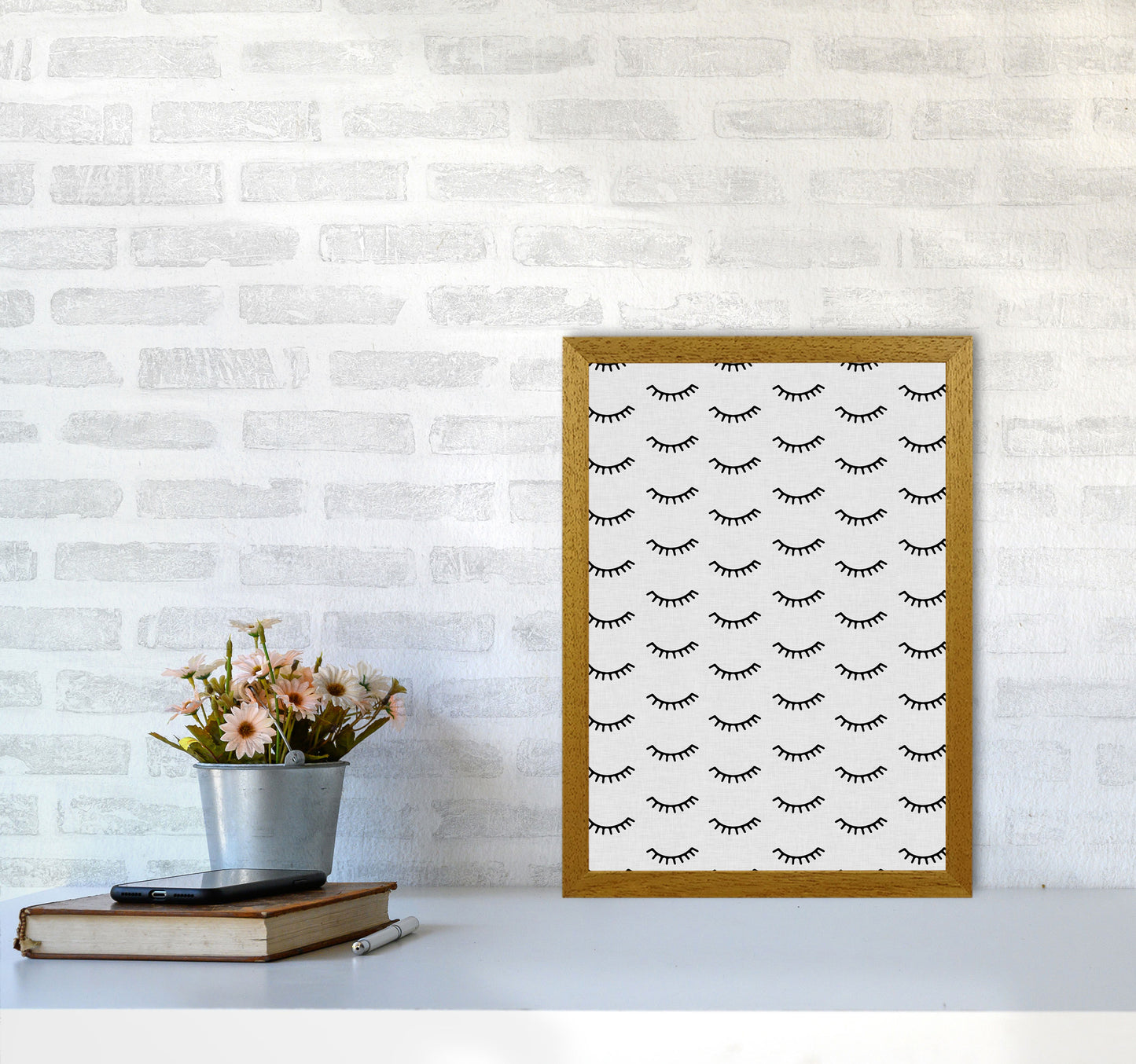 Eyes Closed Print By Orara Studio A3 Print Only
