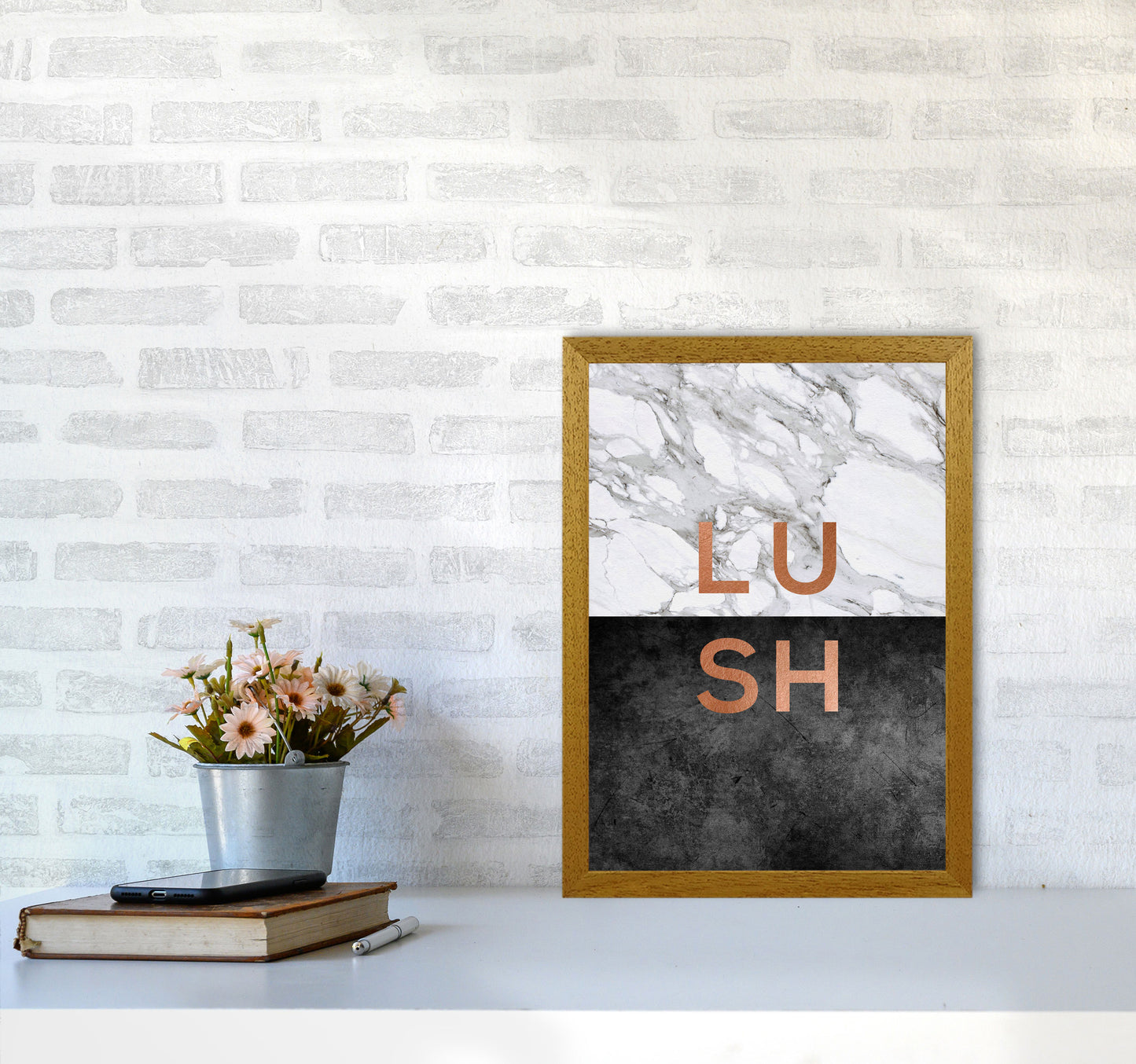 Lush Copper Quote Print By Orara Studio A3 Print Only