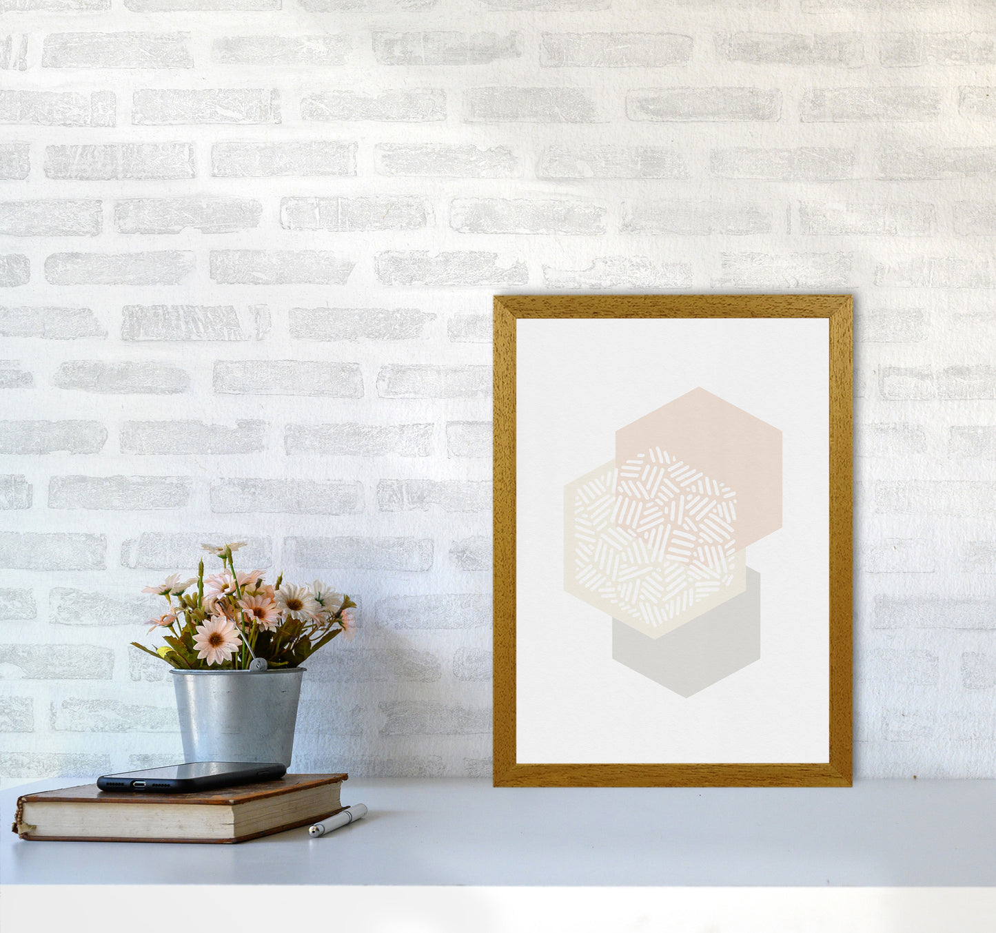 Minimalist Geometric I Print By Orara Studio A3 Print Only