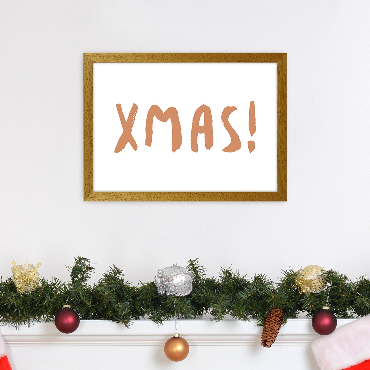 XMAS! Christmas Art Print by Orara Studio A3 Print Only