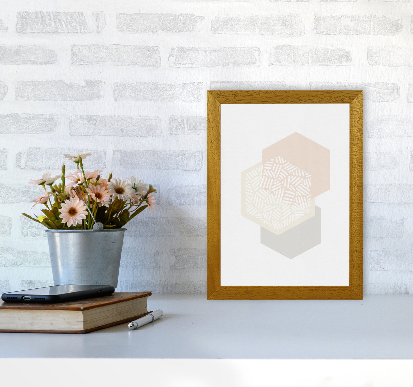 Minimalist Geometric I Print By Orara Studio A4 Print Only