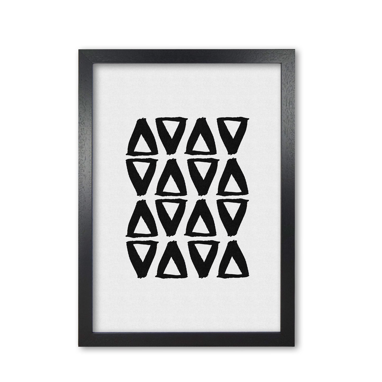 Black And White Abstract II Print By Orara Studio Black Grain