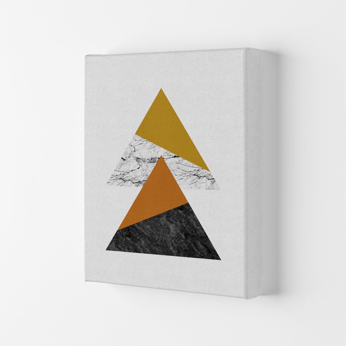 Geometric Triangles Print By Orara Studio Canvas