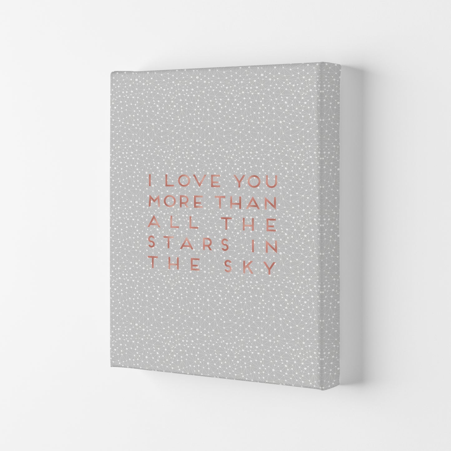 I Love You Quote Print By Orara Studio Canvas