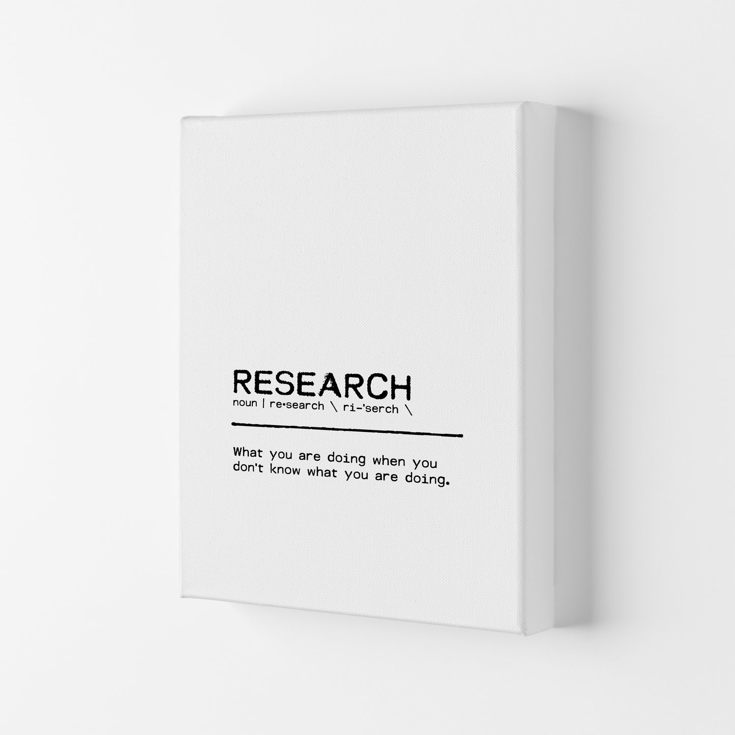 Re Definition Quote Print By Orara Studio Canvas