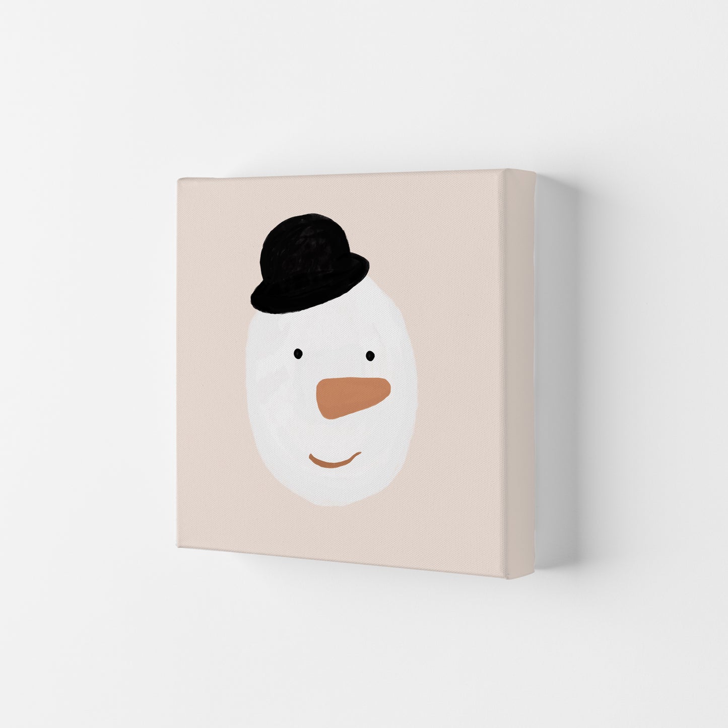 Snowman Christmas Art Print by Orara Studio Canvas