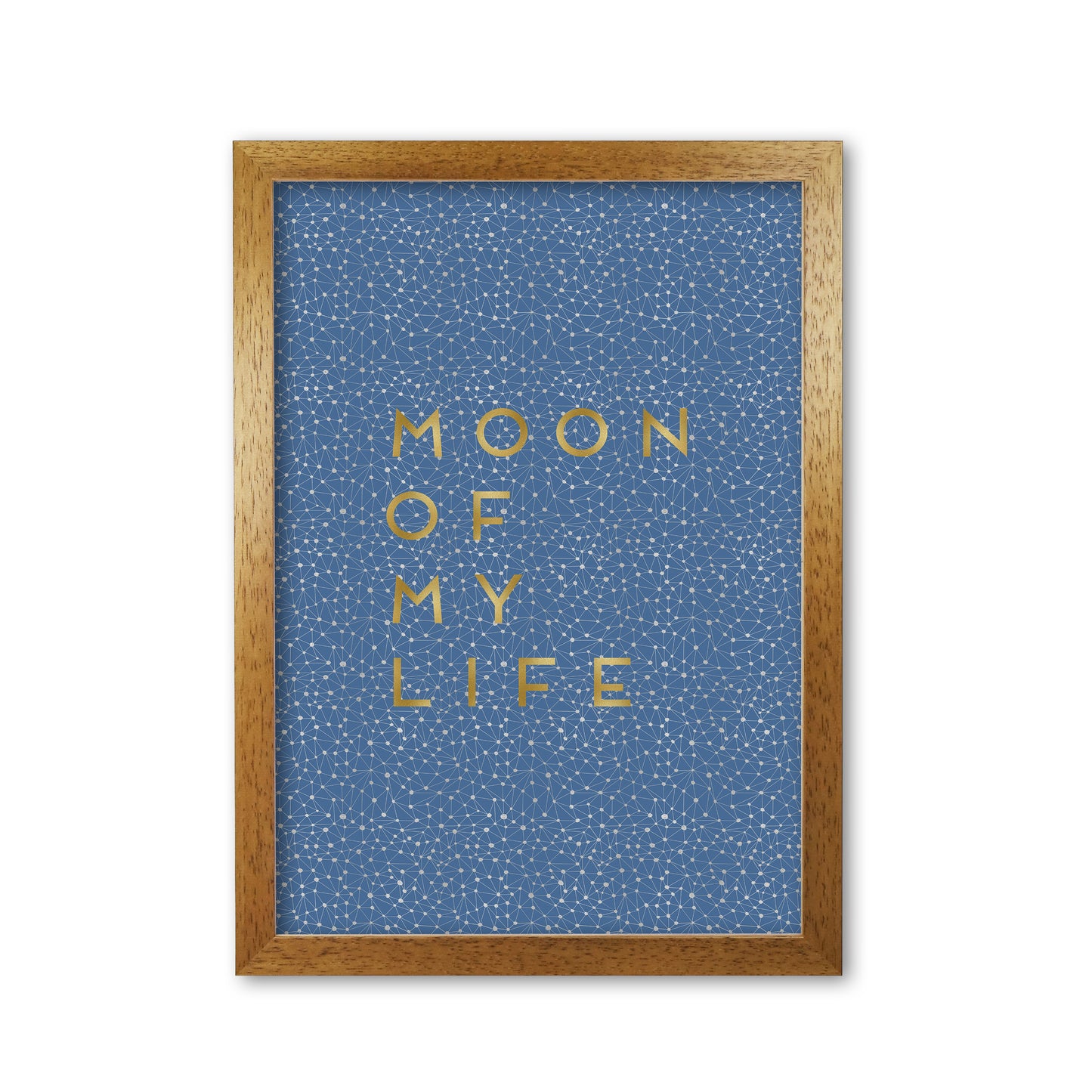 Moon Of My Life Print By Orara Studio Oak Grain