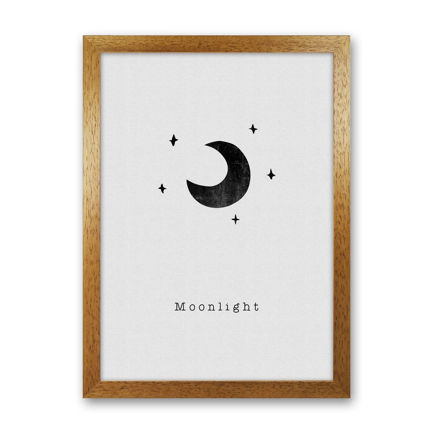 Quote Set - Moonlight Art Print by Orara Studio Oak Grain