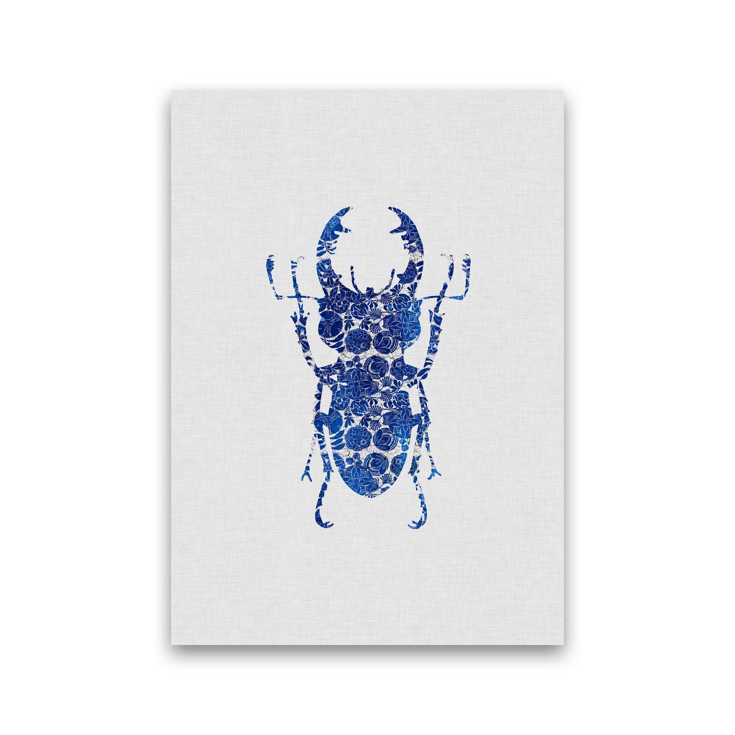 Blue Beetle III Print By Orara Studio Animal Art Print Print Only