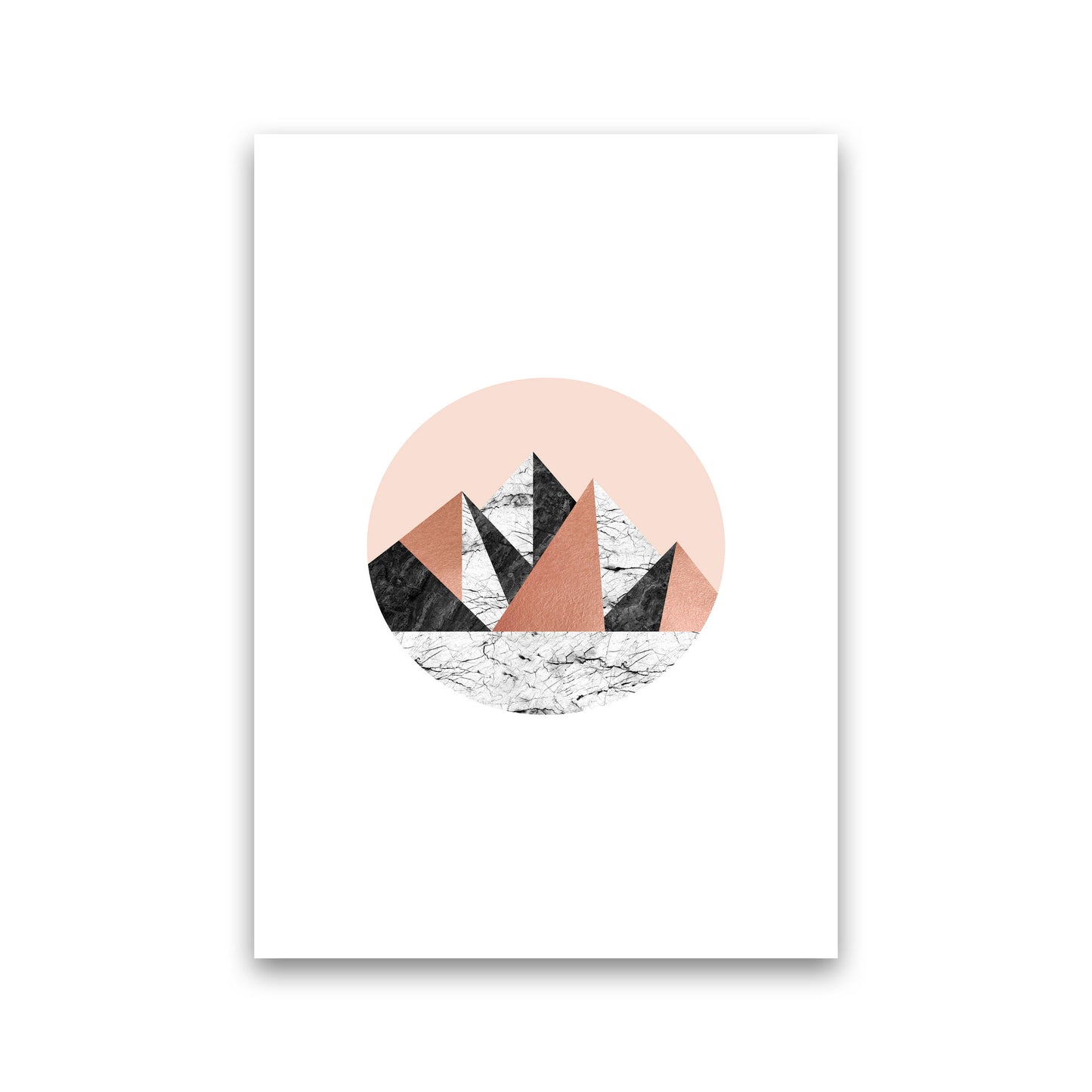 Geometric Landscape I Print By Orara Studio Print Only