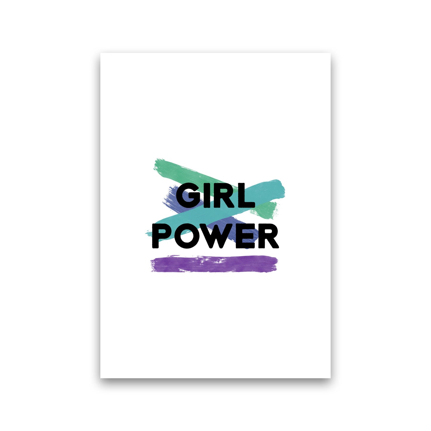 Girl Power Feminist Quote Print By Orara Studio Print Only