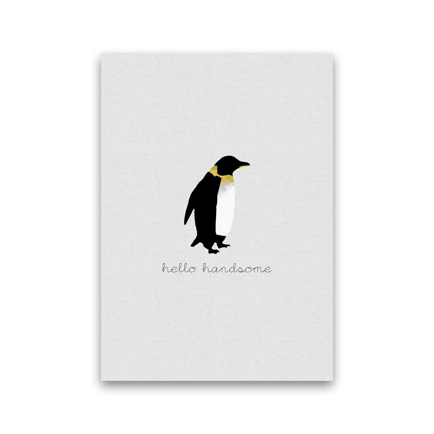 Hello Handsome Animal Quote Print By Orara Studio Print Only