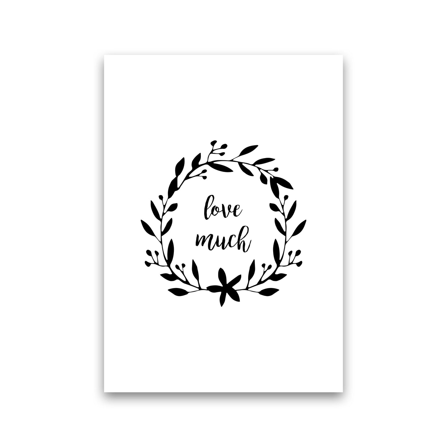 Love Much Illustration Print By Orara Studio Print Only