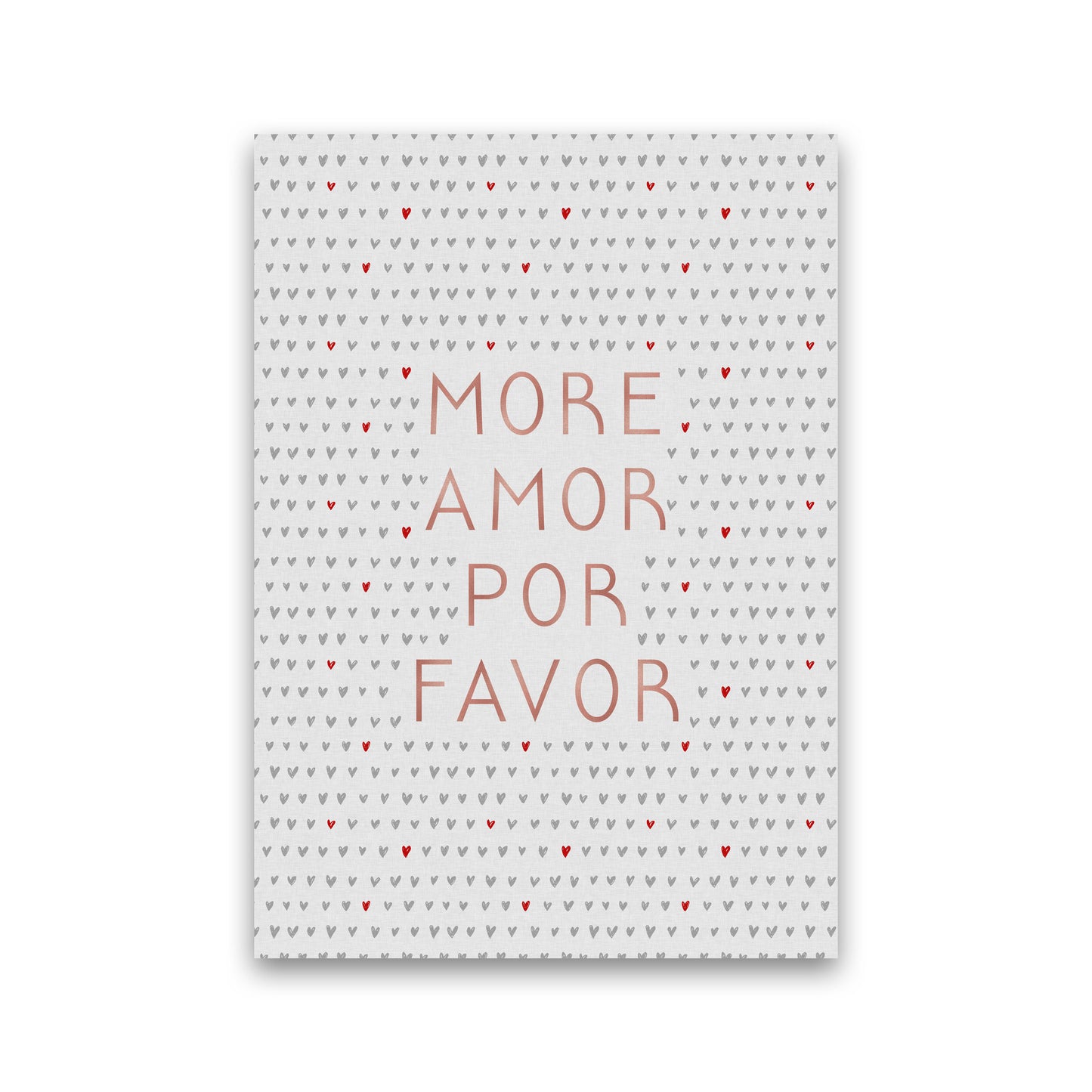 More Amor Pink Love Quote Print By Orara Studio Print Only