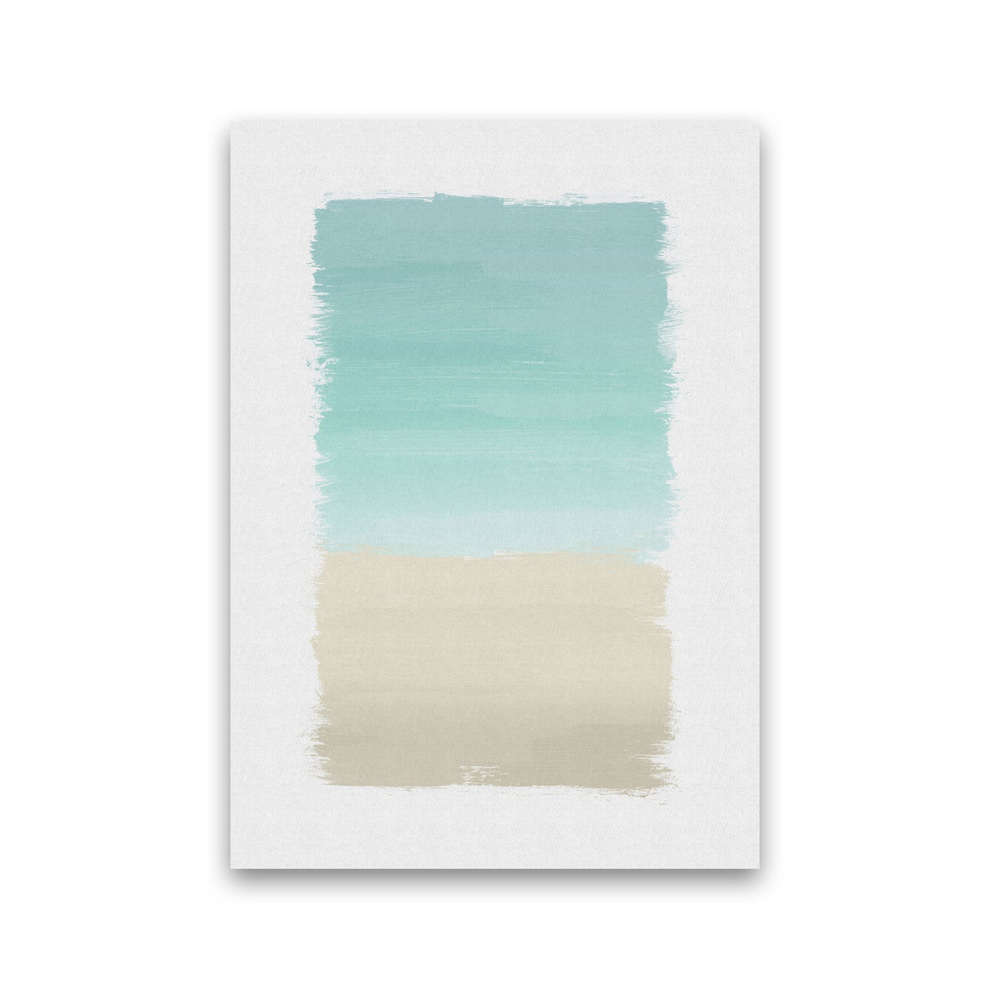 Turquoise Abstract Print By Orara Studio Print Only