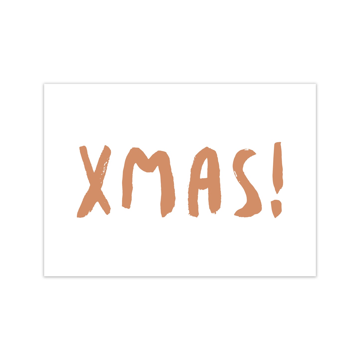 XMAS! Christmas Art Print by Orara Studio Print Only