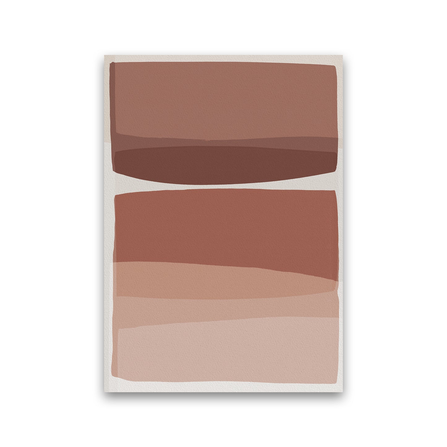 Modern Blush Abstract Art Print by Orara Studio Print Only