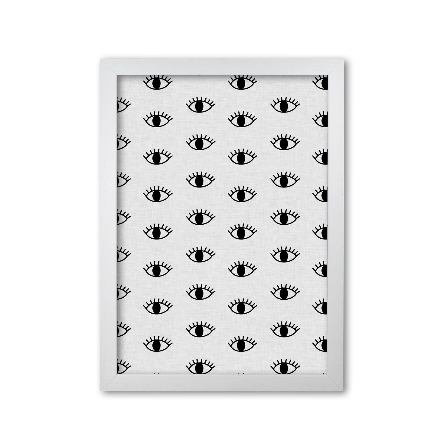 Eyes Open Print By Orara Studio White Grain