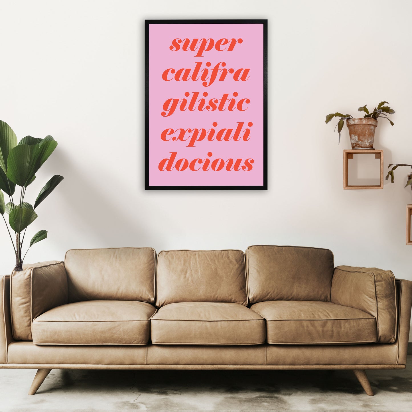 Mary Poppins Art Print by Pixy Paper A1 White Frame