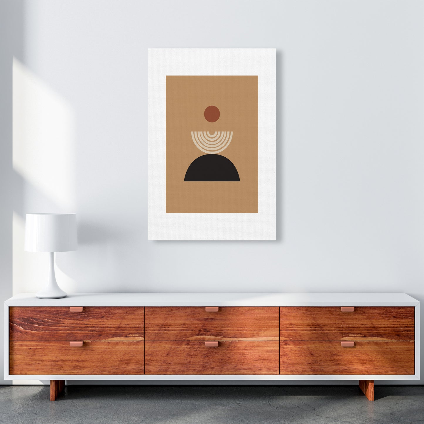Mica Sand Fountain N19 Art Print by Pixy Paper A1 Canvas