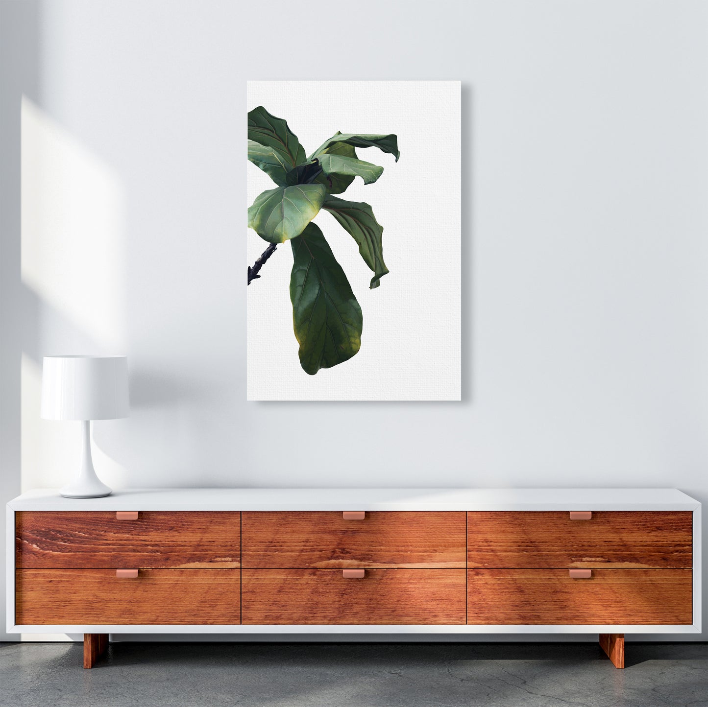 Plant Head Part One Art Print by Pixy Paper A1 Canvas