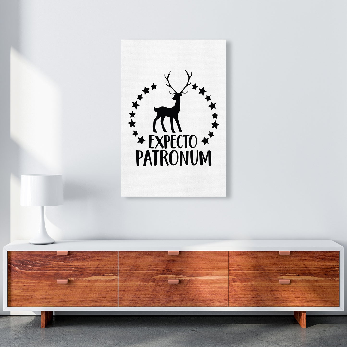 Expecto Patronum Art Print by Pixy Paper A1 Canvas