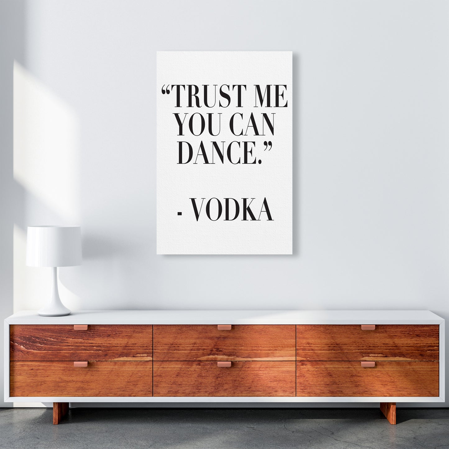 Trust Me You Can Dance Art Print by Pixy Paper A1 Canvas