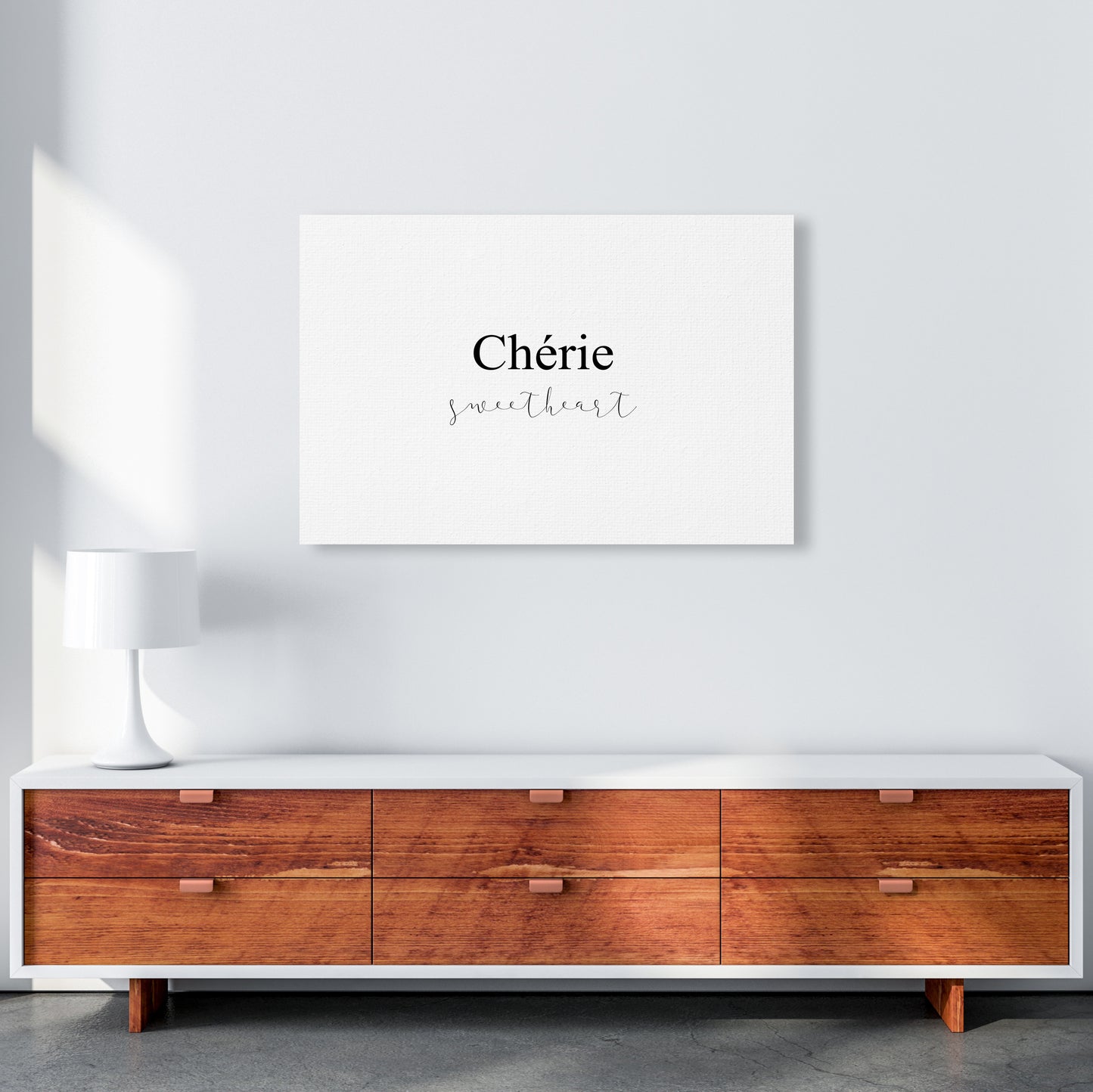 Cherie Art Print by Pixy Paper A1 Canvas